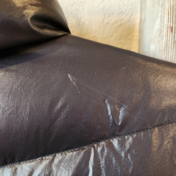 The North Face 2010 Nuptse Women's Shiney Grey Puffer Coat - Size Medium - Picture 8 of 10